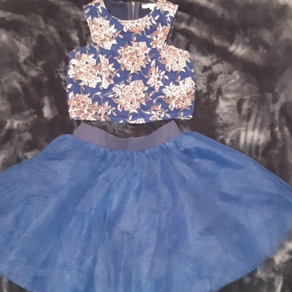 Miss behave girls 2 pc dress